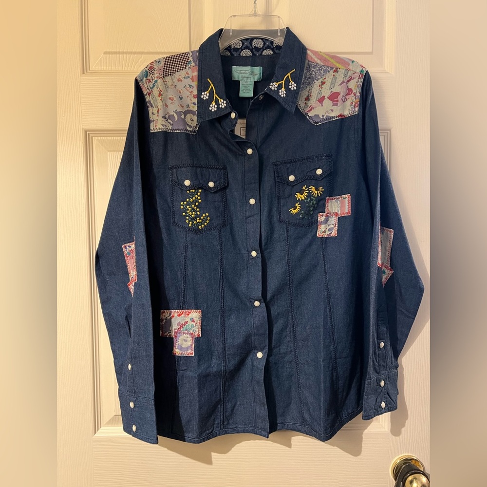 Tasha Polizzi Denim Shirt